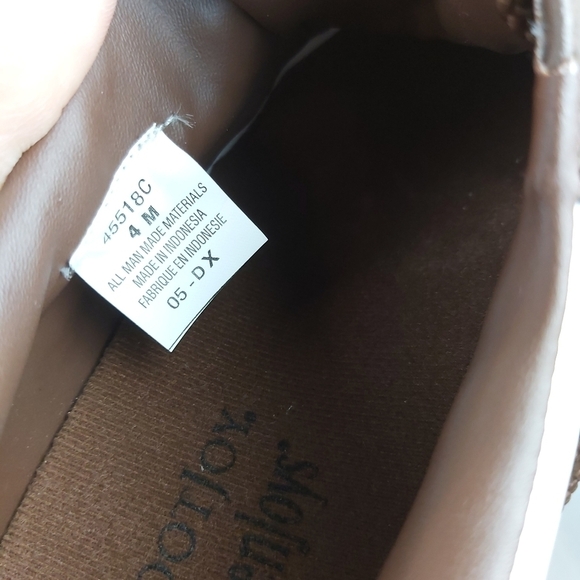 𝅺FOOTJOY faux leather golf shoes size 4 M - Picture 11 of 12